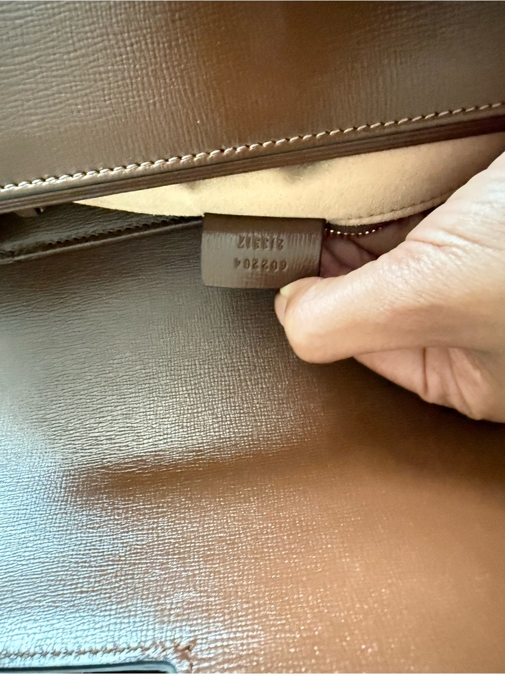 Horsebit 1955 Shoulder Bag Brown Sugar - Picture 10 of 10